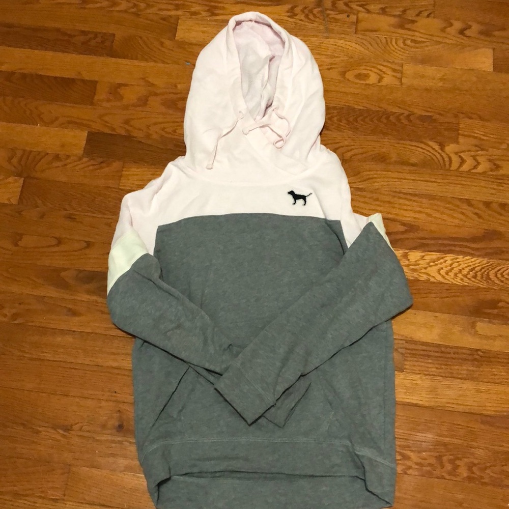 Pink hoodie